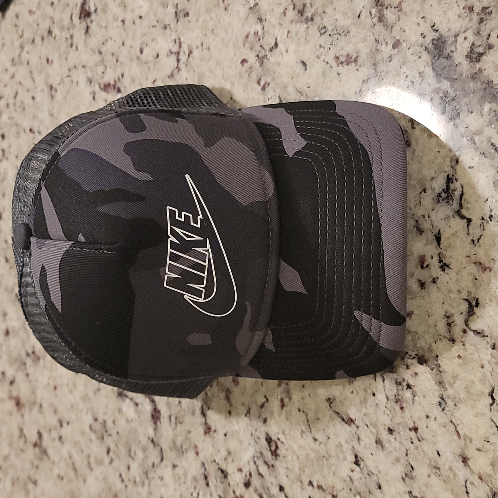 Nike Camo Trucker Snapback Hat